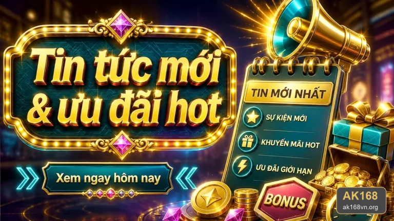 Khuyến mãi AK168: Kiểm tra thời hạn, đối tượng áp dụng và giới hạn nhận thưởng – ak168vn.org