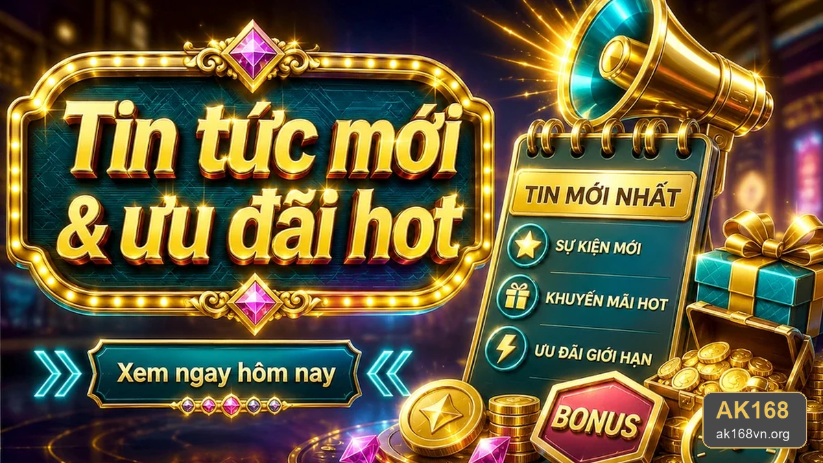 Khuyến mãi AK168: Kiểm tra thời hạn, đối tượng áp dụng và giới hạn nhận thưởng – ak168vn.org