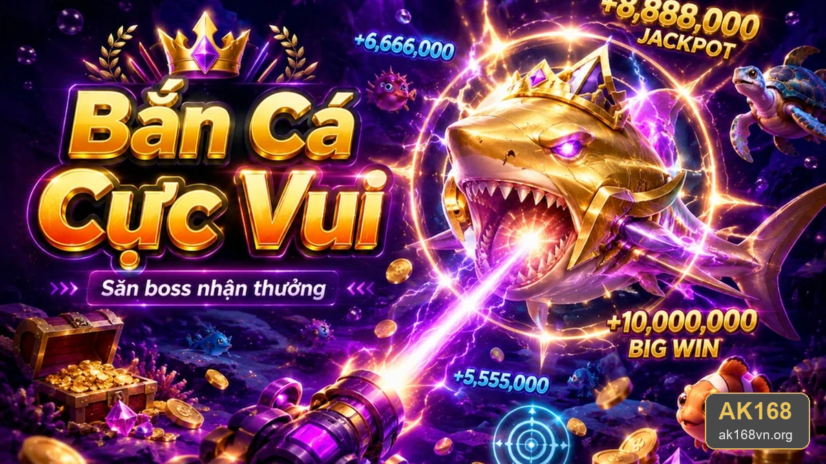 Bắn Cá Săn Thưởng Tại AK168: Phân Biệt Giải Trí Có Kiểm Soát Với Tâm Lý Chạy Theo Thua Lỗ – ak168vn.org