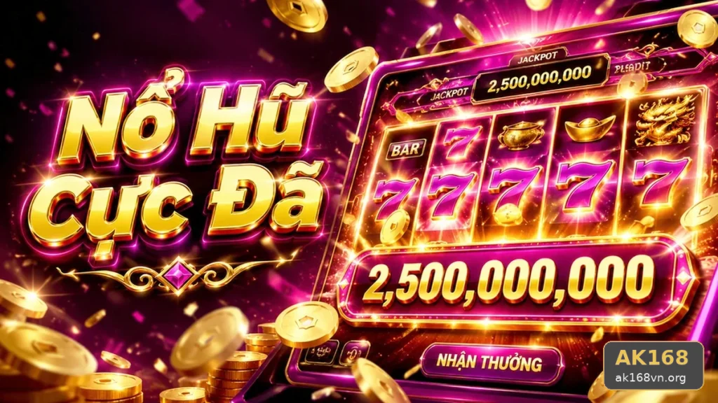 Nổ Hũ AK168: Người Mới Quan Sát Luật Chơi Và Bảng Trả Thưởng Trước Khi Quay Slot, Jackpot – ak168vn.org