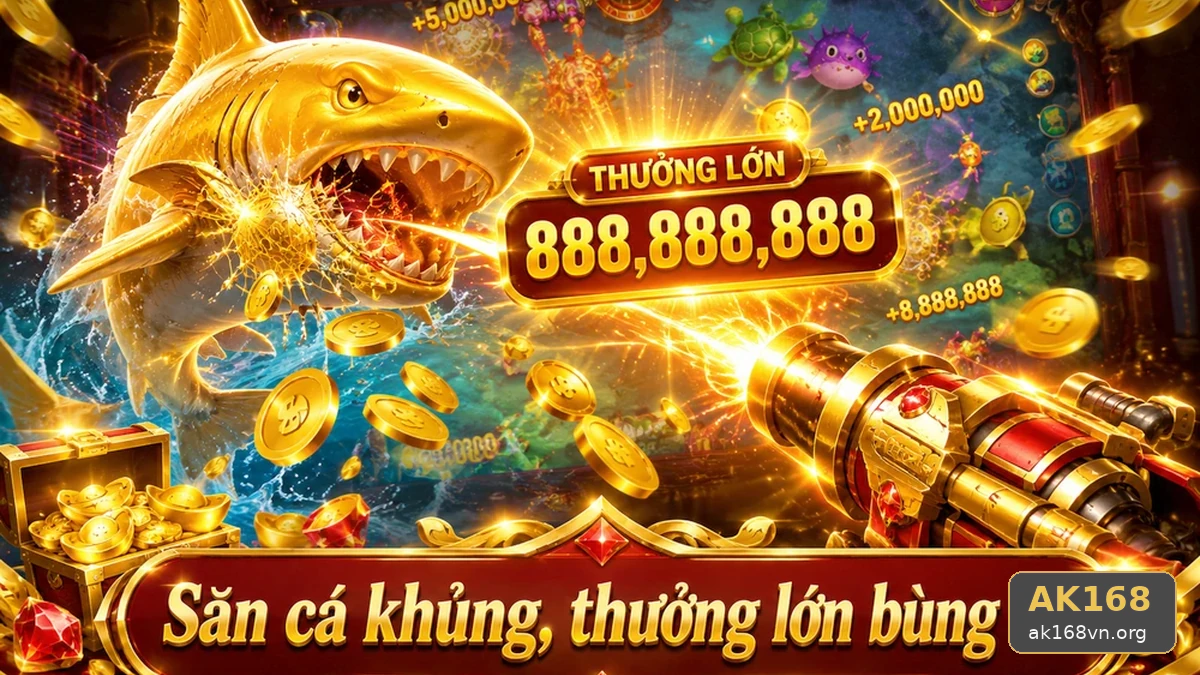 Bắn Cá Săn Thưởng AK168: Xây Ngân Sách Giải Trí Đúng Loại Trò Chơi Trong Ảnh – ak168vn.org