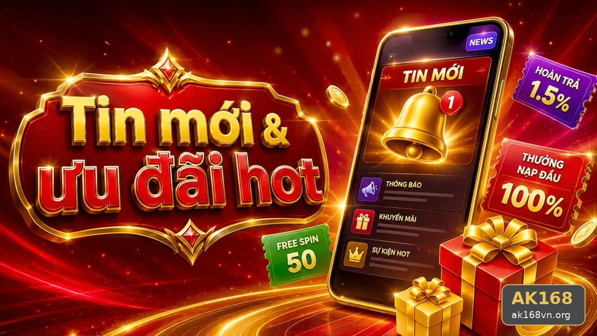 Khuyến Mãi AK168 Tại ak168vn.org: Đọc Chi Tiết Giao Diện Tin Mới, Ưu Đãi Và Điều Kiện Khuyến Mãi – Hồ Sơ Tình Huống Xác Minh Tài Khoản, Bảo Vệ Thông Tin Cá Nhân | Góc Kiểm Chứng Theo Tên Miền
