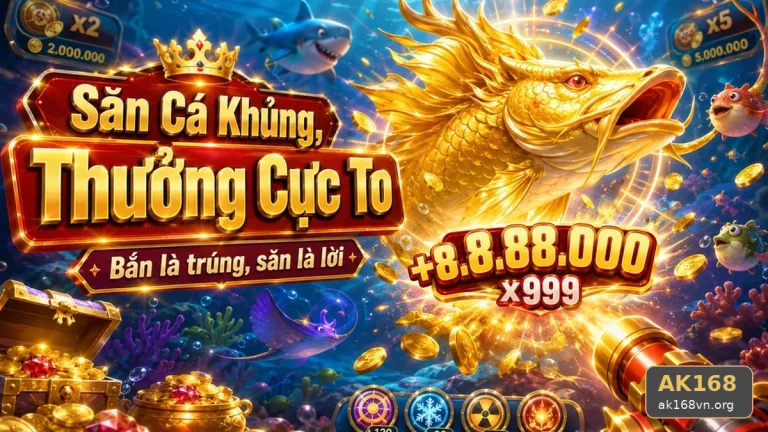 Bắn Cá AK168: Đọc Chi Tiết Giao Diện Săn Thưởng Để Phân Biệt Giải Trí Có Kiểm Soát Với Hành Vi Chạy Theo Thua Lỗ – Góc Kiểm Chứng Theo Tên Miền ak168vn.org
